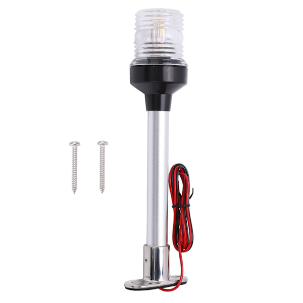 25cm/10in LED Navigation Light 360° Irradiation Angle Waterproof Marine Boat Sailing Lamp DC12V‑24V 5W