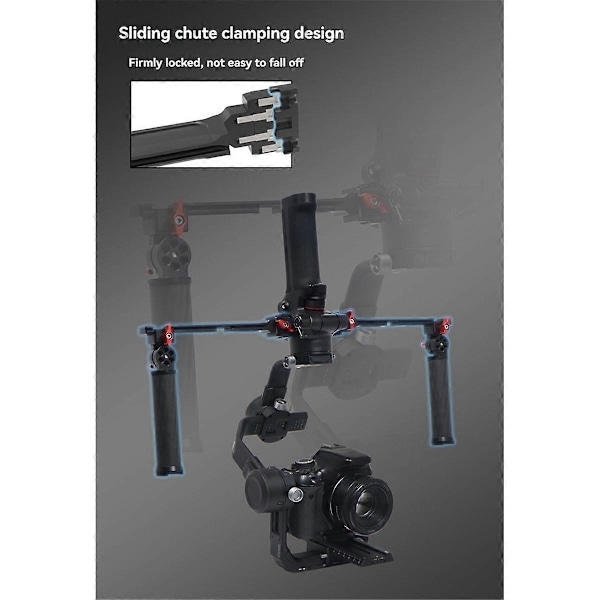 Gimbal Håndgreb til RS2/3/4 Foldbart Carbon Håndtag, B