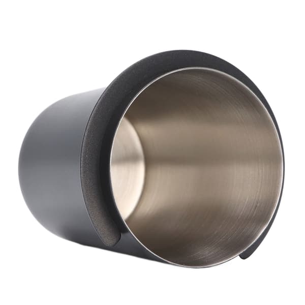 58 mm kaffedoskopp Universal kaffemaskinhandtag doseringskopp kaffepulvermatare svart
