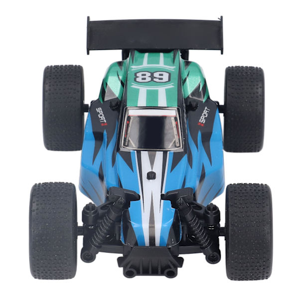 RC Racingbil 1:20 Uppladdningsbar 4-hjulsdrift Hög Hastighet Fjärrkontroll Bil Leksak Födelsedagspresent för Barn Blå