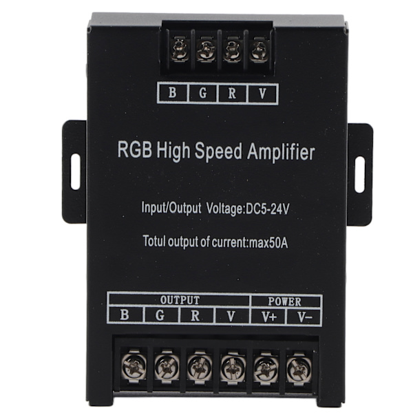 LED-signalförstärkare RGB-ljusremsa Strömstyrenhet Repeatermodul DC5-24V