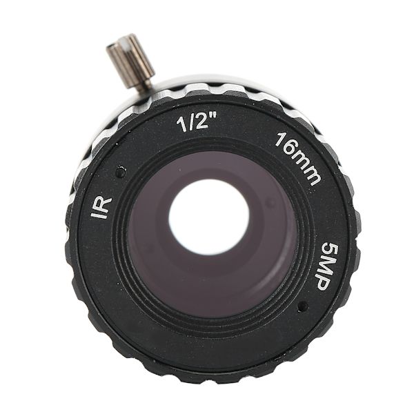 CCTV fast objektiv 16 mm 5 MP High Definition CS-fäste för säkerhetskamera
