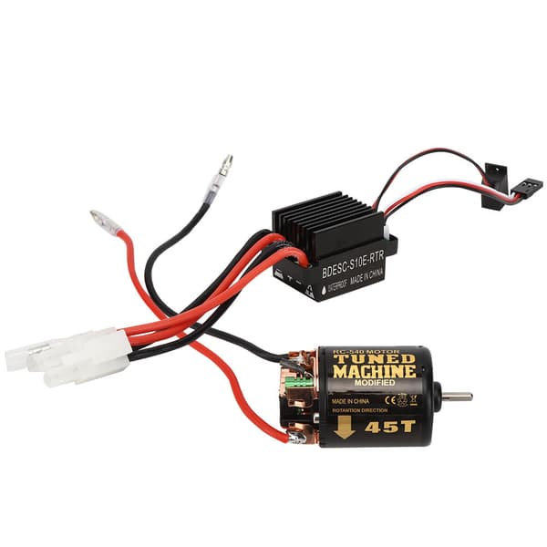 RC Model Bil Universal 540 Børstemotor med 320A Børste ESC RC Dele Tilbehør 45T