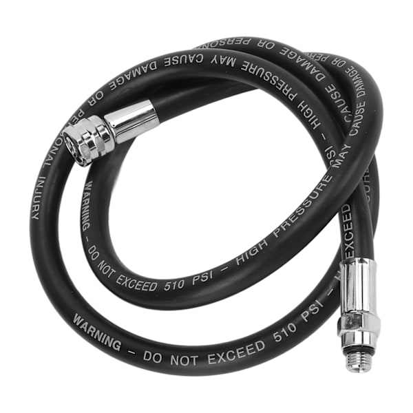 Scuba dykking lavtrykks LP slange gassrør i gummi for første og andre trinns regulator 102 cm/40,2 tommer