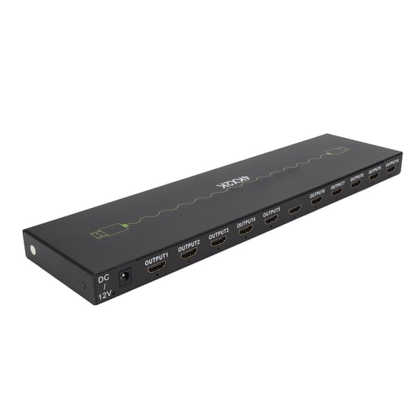 High Definition Multimedia Interface Splitter 4K 1 ind 10 ud Stabil Pålidelig Praktisk Computerenhed 100V til 240V US-stik