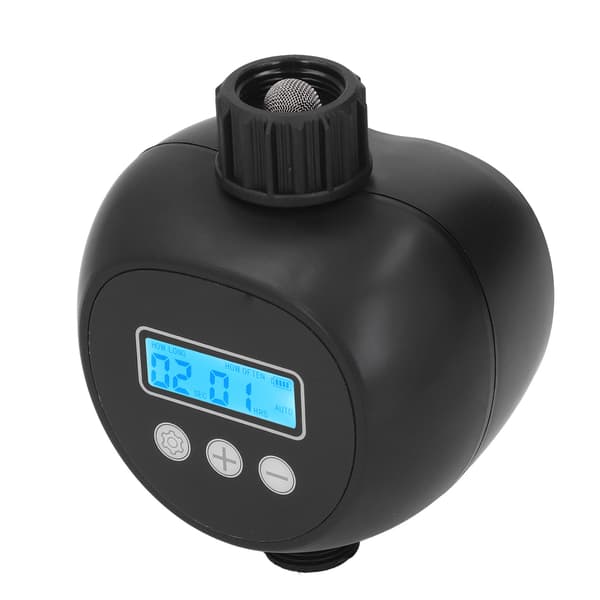 Automatisk vandingscontroller G3/4 gevind berøringsskærm automatisk vandingscontroller Have smart vandingsur controller Sort 10m