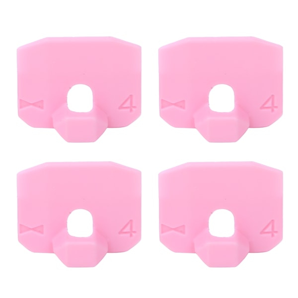 17 st Motif Cam L Point Cams Spetsvagnshållare Reservdelar för Brother Stickmaskin Tillbehör KH860 KH871 KH891 KH894