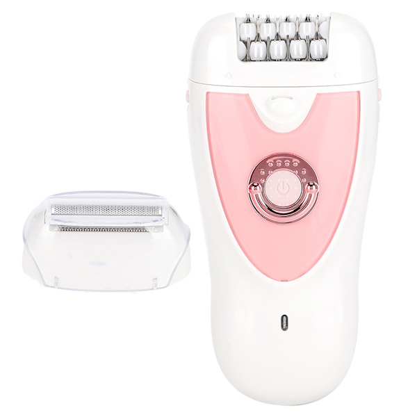 2 i 1 elektrisk hårbarbermaskine til kvinder Hårfjerningsmaskine Epilator Depilator (EU-stik 110-240V)