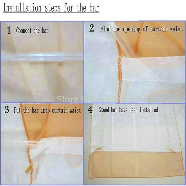 Gul Modern Voile Loop Blind - 140 x 155 cm