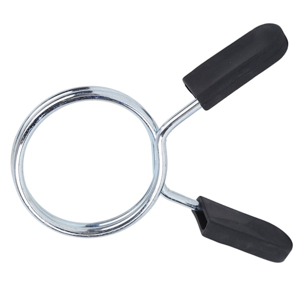 4st Hantelfjäderklämma Tyngdlyftning Styrketräning Låsklämma Spinlock Skivstångskrage Lockinner diameter 50mm