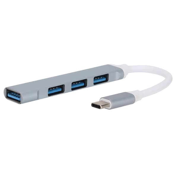 4-i-1 USB C Hub: Højhastigheds Letvægts Bærbar Dockingstation