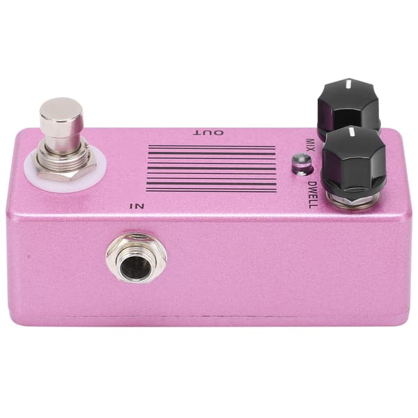 Gitarr Effekt Pedal Spring Reverb Justerbar True Bypass Instrument Tillbehör för Elektrisk