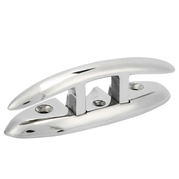 Fælge op folde dock Cleat 316 rustfrit stål Anti korrosion hardware til Marine båd Yacht(5in )
