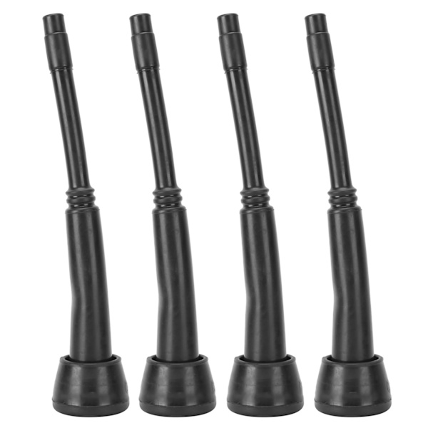 4PCS 00U Mjölkmaskinsfoder Svarta Gumminappkoppsfoder Tillbehör för Getmjölkare