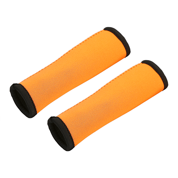 2pcs 15cm Anti skid Diving Fabric Kayak Paddle Grips For Efficient Paddling (orange)