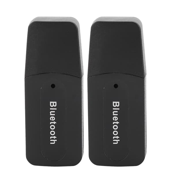 2 stk. USB-lydmottakeradapter for Bluetooth 4.0 Stereo AUX-utgang Støtte for musikkavspilling