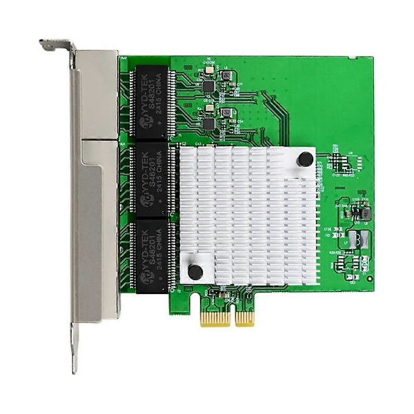 Gigabit Ethernet Netværkskort LAN-kort 6 Port PCIe X1 Netværksadapter
