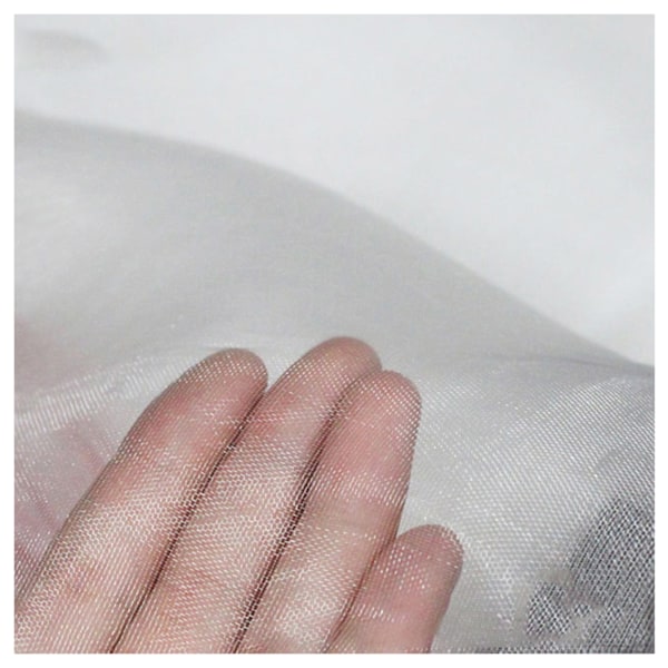 10 stk Mesh Bag Pustende Transparent Holdbar Dobbelt Lag Nylon Tau Sying Polyetylen Mesh Bag for Hjem og Gårdsbruk