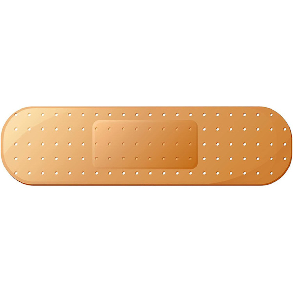 Morsom Ouch Band Aid Klistremerke - Sett med 4