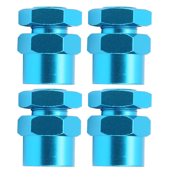 12mm til 17mm hjulhex-konverteradapter tilbehør passer til 1/10 RC Crawler 15mm blå