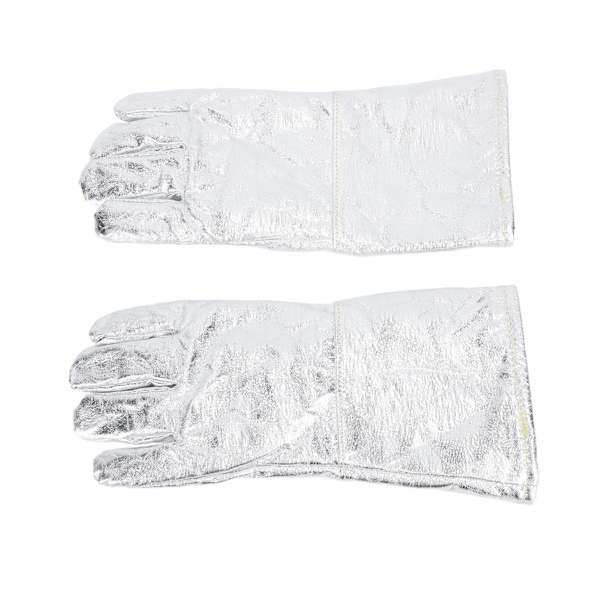 Varmebestandige svejsehandsker Aluminiums svejsehandsker Brandsikre Flammehæmmende handsker