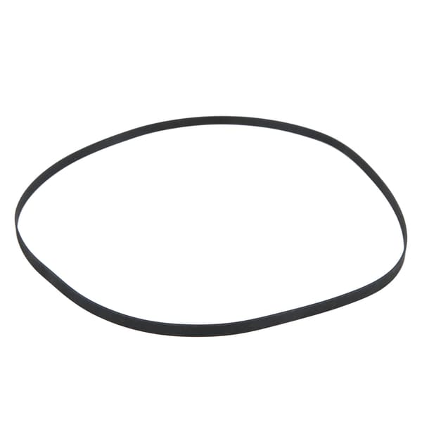 Svart platespiller drivreim erstatning gummi opptaker drivreim 49cm lengde