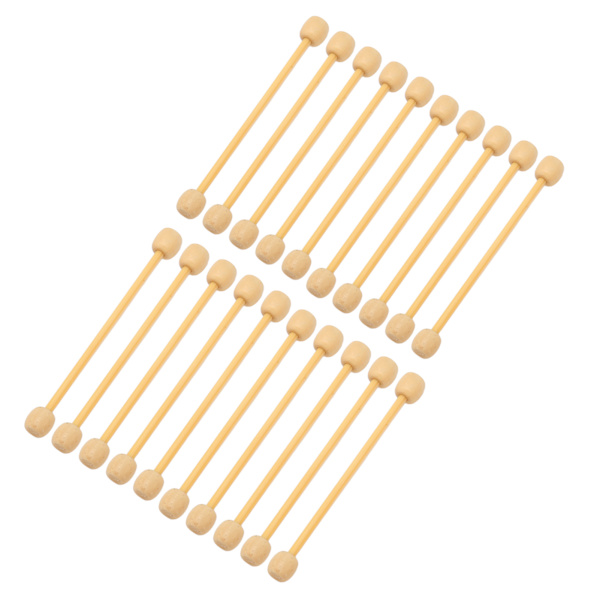 20 kpl Mini-puutapettiripustustangot tee-se-itse bambu-puiset mini-tapettitangot, puiset tikut askarteluun