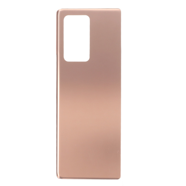 Galaxy Z Fold 2 SM F916 5G -puhelimen takalasin vaihto - takakuori esiasennetulla teipillä, väri ruskea