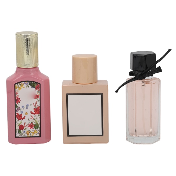 3 STK Parfume Sæt Forfriskende Langvarig Let Duft Aluminum Dyse Blomster Parfume Sæt