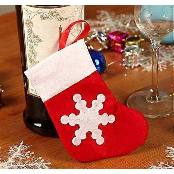 Bestik Julefrokost Julebordsdekoration, Julebordsdekoration Julebestiksokker Lommeholder 12 stk.