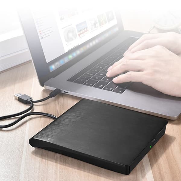 DVD-asema USB3.0 TYPE C Dual Interface Universal Tray Type Ulkoinen optinen asema DVD-soitin CD-poltin