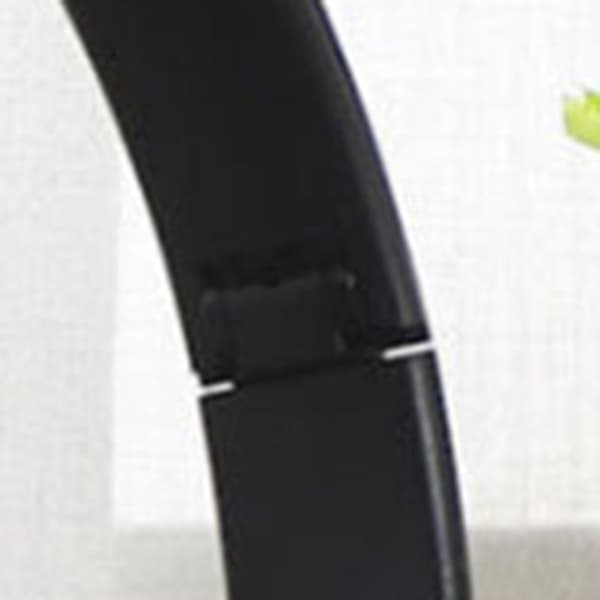 Bluetooth-headset foldbart tung bas ergonomisk trådløst sportsøretelefon til studerende voksne hjemmekontor skole sort