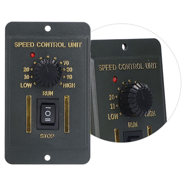 AC Motor Hastighetskontroller Mini Hastighetsregulator med CW CCW for Instrumentering 220V200W