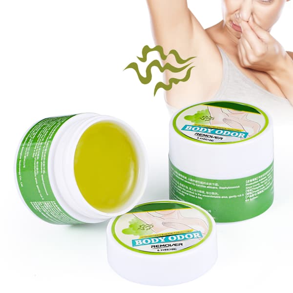 Svette Deodorantkrem Fjerner Kroppslukt og Armhulelukt Urte Luktfjerner Kroppsdeodorantkrem