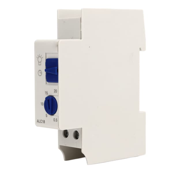 Tidsbryter effektbryter 0,5–20 min tidsstyring 220–240 V AC for lysapparater
