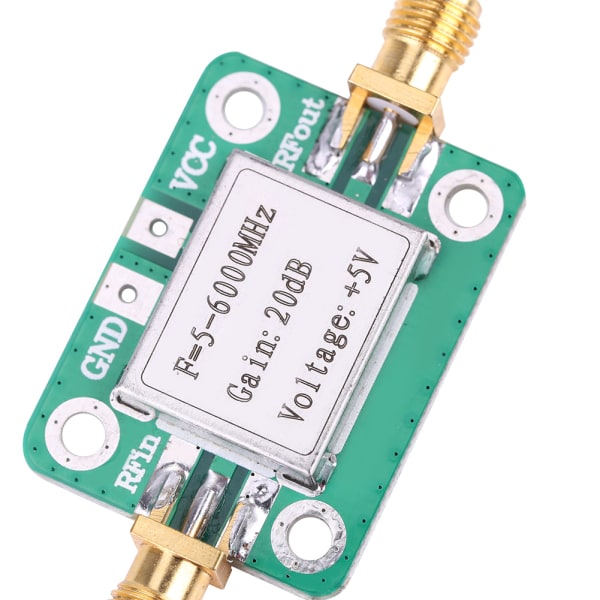 5-6000MHz forsterkning 20dB bredbånd RF VHF UHF signaleffektforsterkermodul