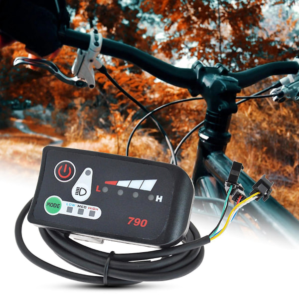 Robust letvægts E-Bike 24v kontrolpanel med Speed ​​Display