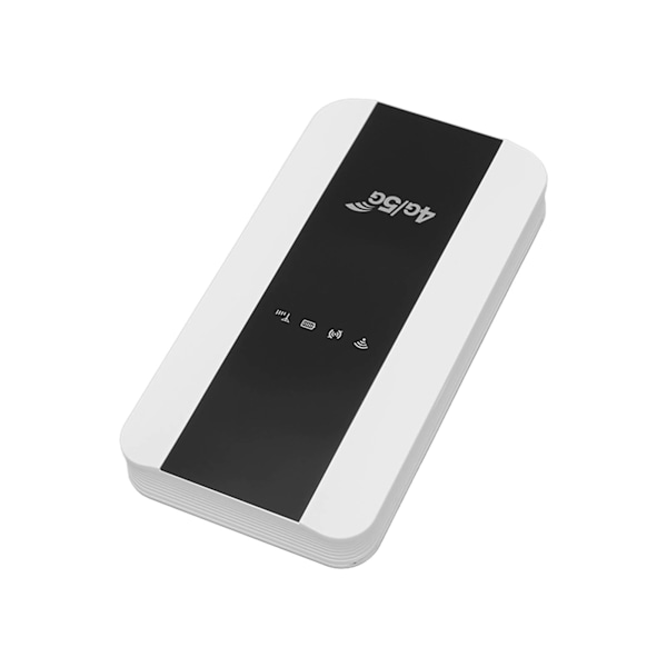 Mobil WiFi Hotspot med SIM-kortspor 4G LTE ulåst 150 Mbps 3000 mAh batteri bærbar WIFI for mobiltelefon hvit EU-versjon