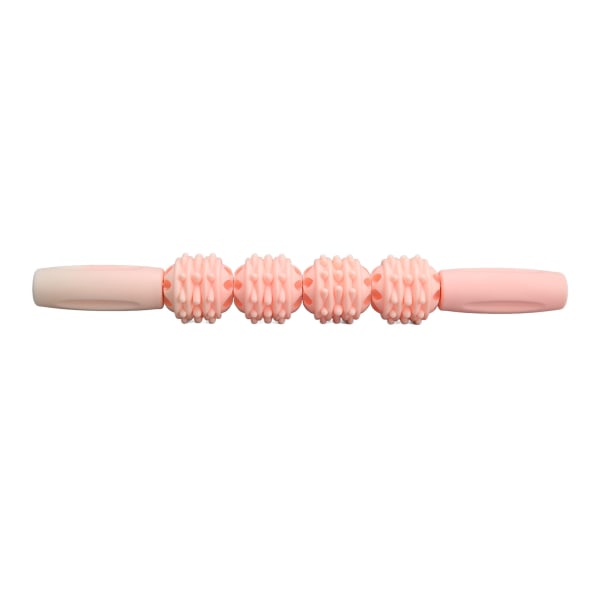 Muscle Roller Stick Håndholdt Trigger Point Body Therapy Roller Stick for å redusere sårhet Rosa