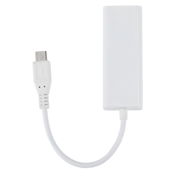 Netværkskort Adapter Micro USB til RJ45 Ethernet Port til Raspberry Pi Zero 1.3/W Motherboard