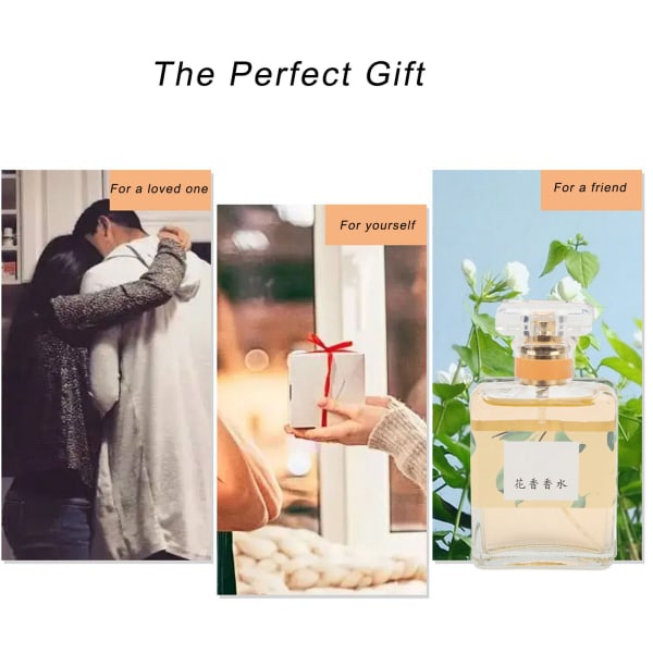 50ml Damparfym Lätt doft Långvarig Växtextrakt Blomdoft Parfym för Dating Party