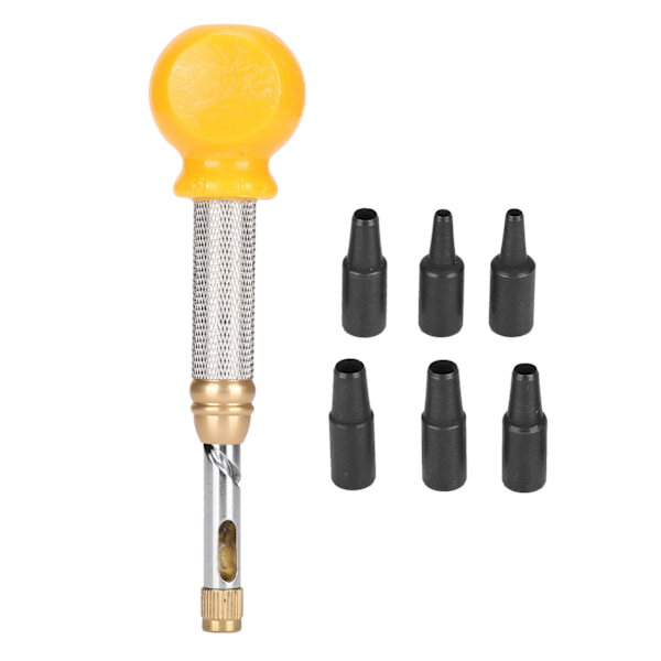 Läderrem Hole Puncher Cutter Watchband Reparation Punching Tool för Home Watch Shop