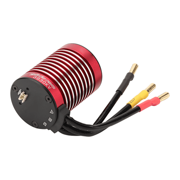 F540 3930KV RC bil børsteløs motor med temperaturkontrolport V2 intern rotation 4-polet sensorløs børsteløs motor