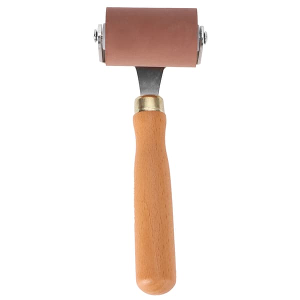 Brayer Myk Fleksibel Solid Slitesterk Elastisk Gummirulle for Trykk Scrapbooks 5cm