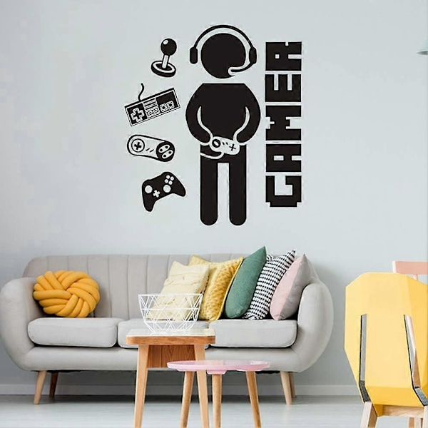 Ät Sov Spela Väggdekal Poster Bokstäver Väggdekaler Muraler för Pojkrum Lekrum Heminredning