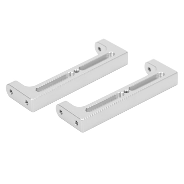 RC batteriplateholder Utskifting av tilbehør Passer til RGT Crawler EX86100 1/10 CarSilver