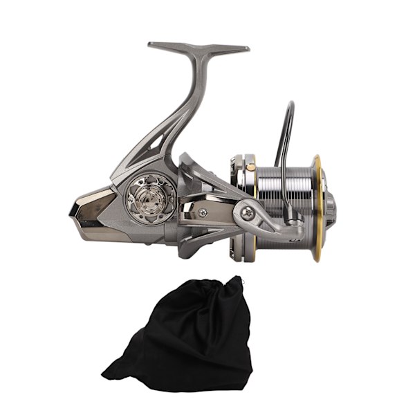Metal 4.8:1 Gear Ratio 17+1 Spinnereel Saltvand Lang Distance Ingen Gap Spinderhjul (NGK10000)