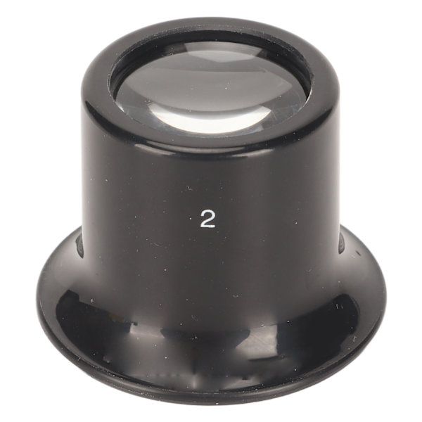 Ögonluppförstoringsglas 5X Nr 4422 Modell 2 Mag Watch Reparationsverktyg Plast Svart