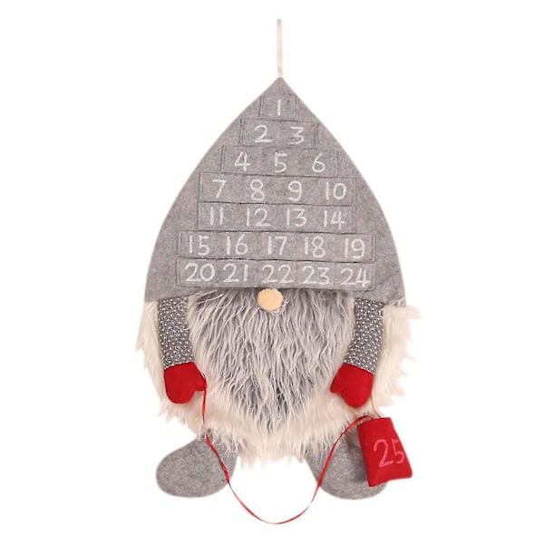 Julekalender Kreativ Kalender, Rudolph Nedtællingskalender Grå