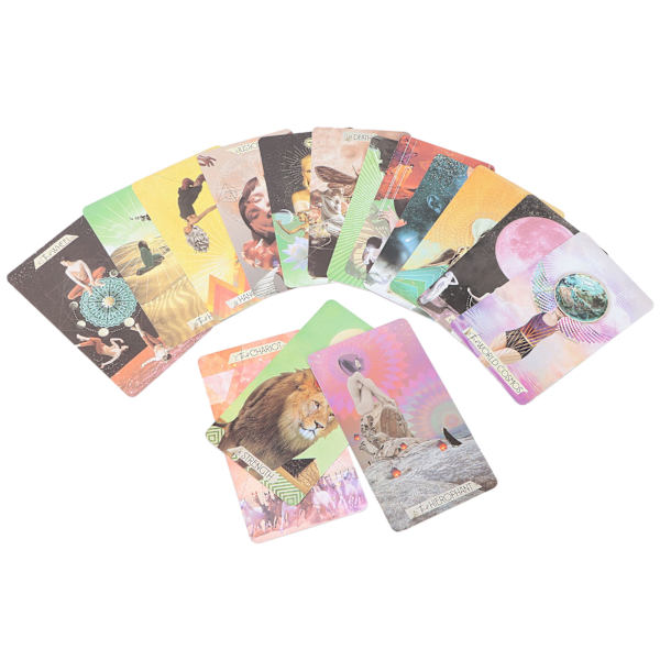 78-Deck The Muse Tarot Cards Divination Fate Forecasting Underhållningsbrädspel